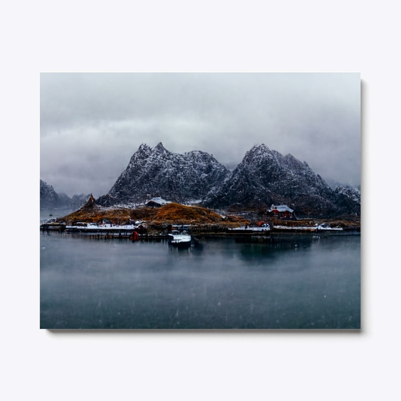 Lofoten Islands in Winter