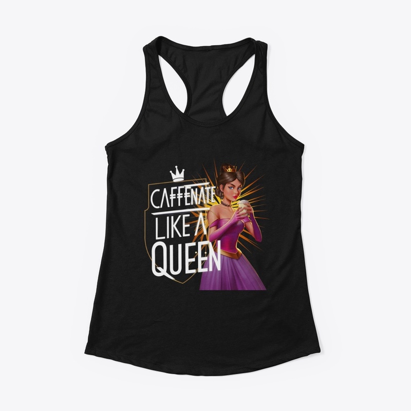 Queen of Caffeine Tee