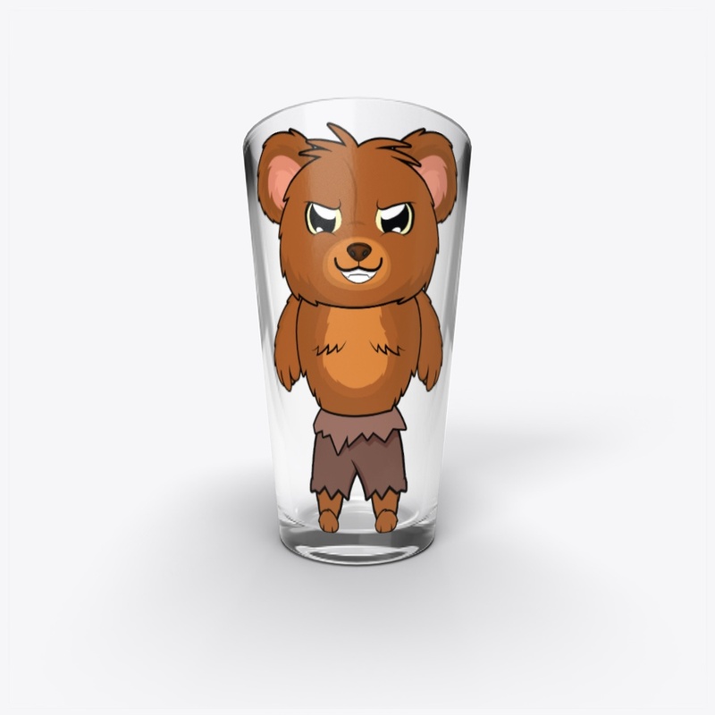 Horror Time Bear: Werewolf Bear Pint 