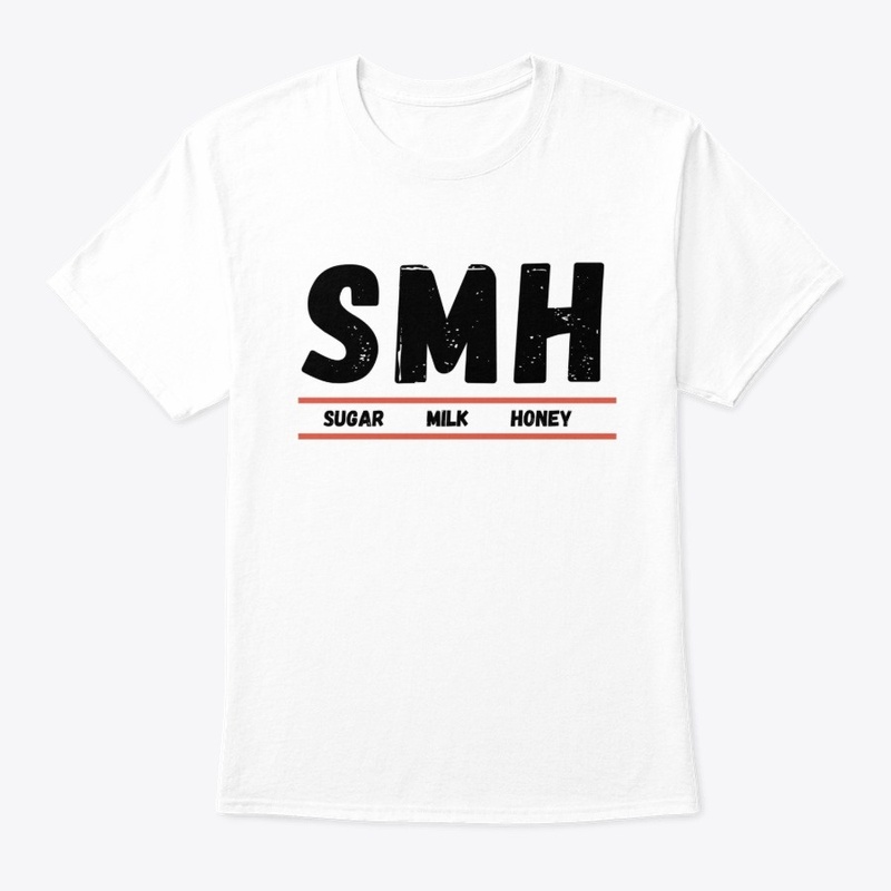 SMH - Sugar Milk Honey (black and red)