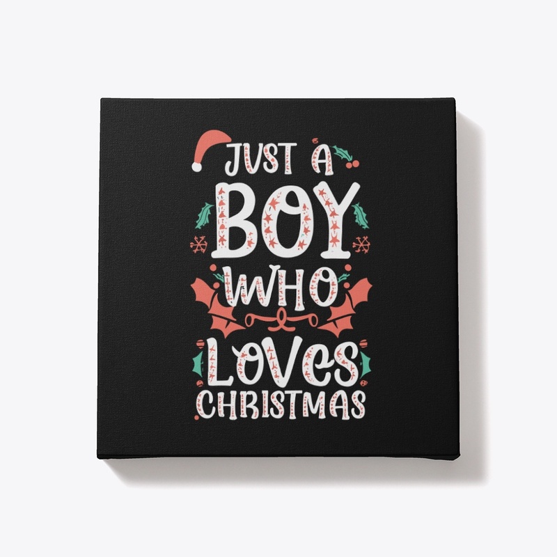 Just a boy who loves christmas,design