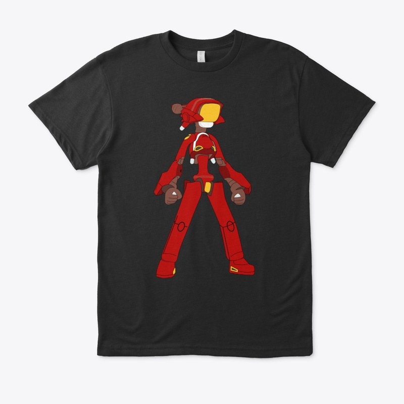 FLCL Canti Red Robot