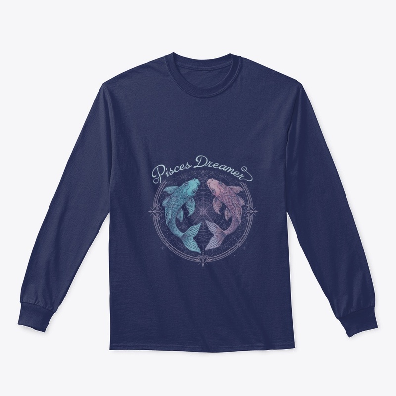 Pisces Dreamer Zodiac design