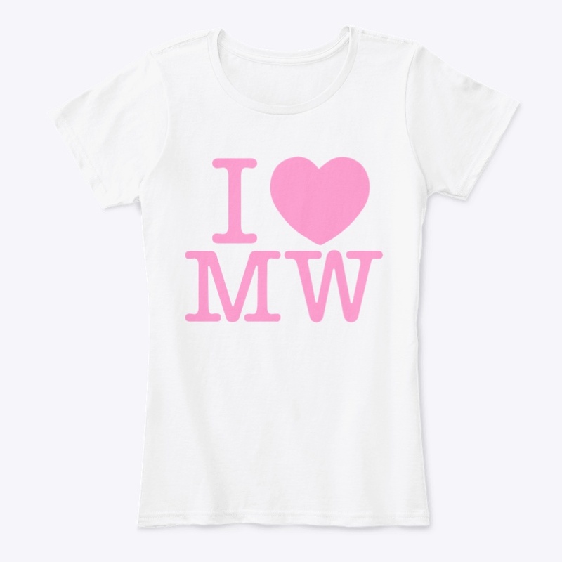I❤️MW Womens Tees Pink