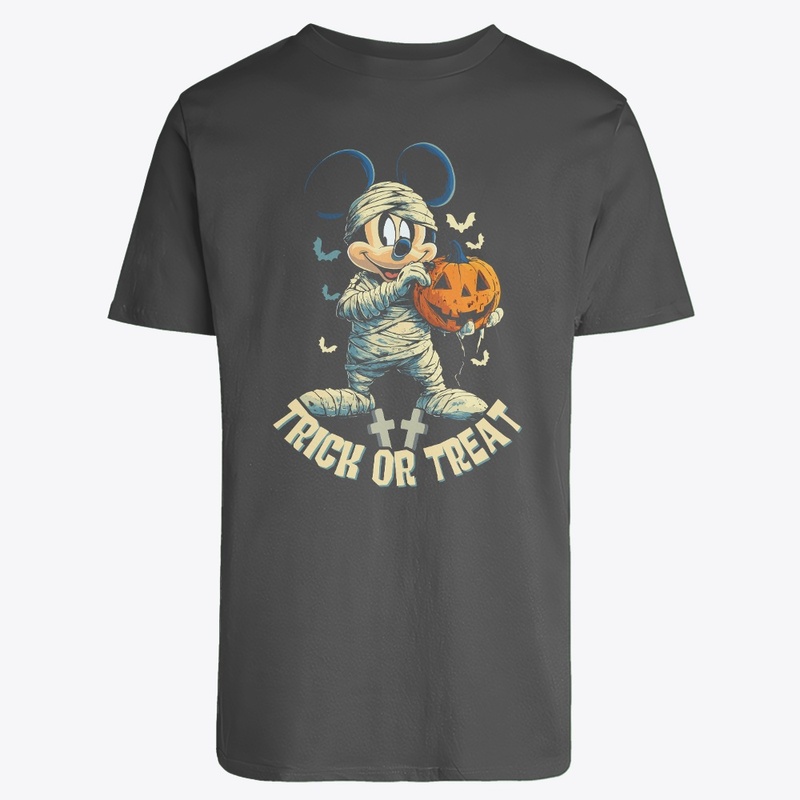 Trick or Treat Mummy Mouse Halloween tee
