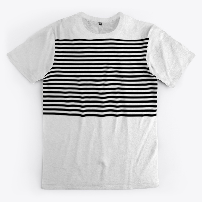 Black and White Horizontal Lines