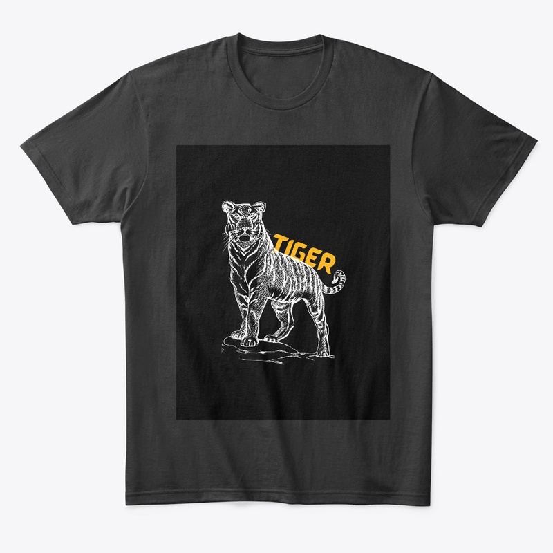 Tiger' Pure cotton Comfortable t-shirts 