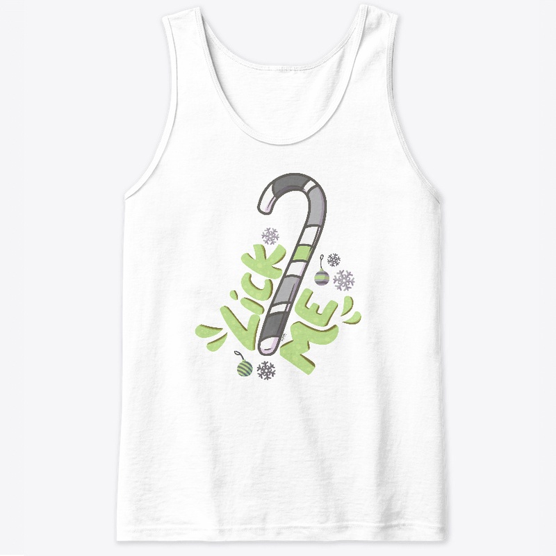 Agender Flag Candy Cane - Lick Me 