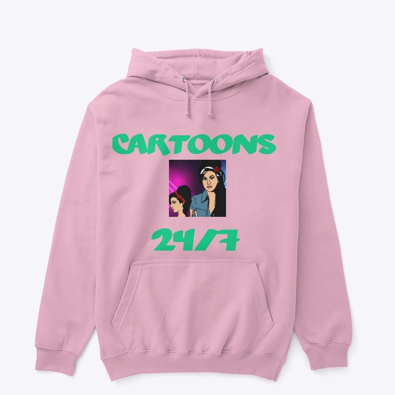 Cartoons 24/7 back to back hoodies 