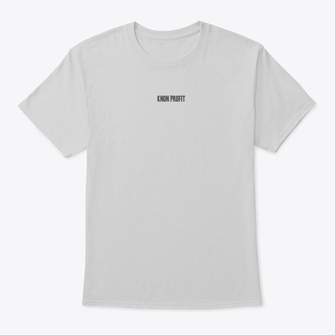 Knon Profit "Ufo" Light Steel Camiseta Front