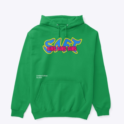 Limited Saft Hoodie Irish Green T-Shirt Front