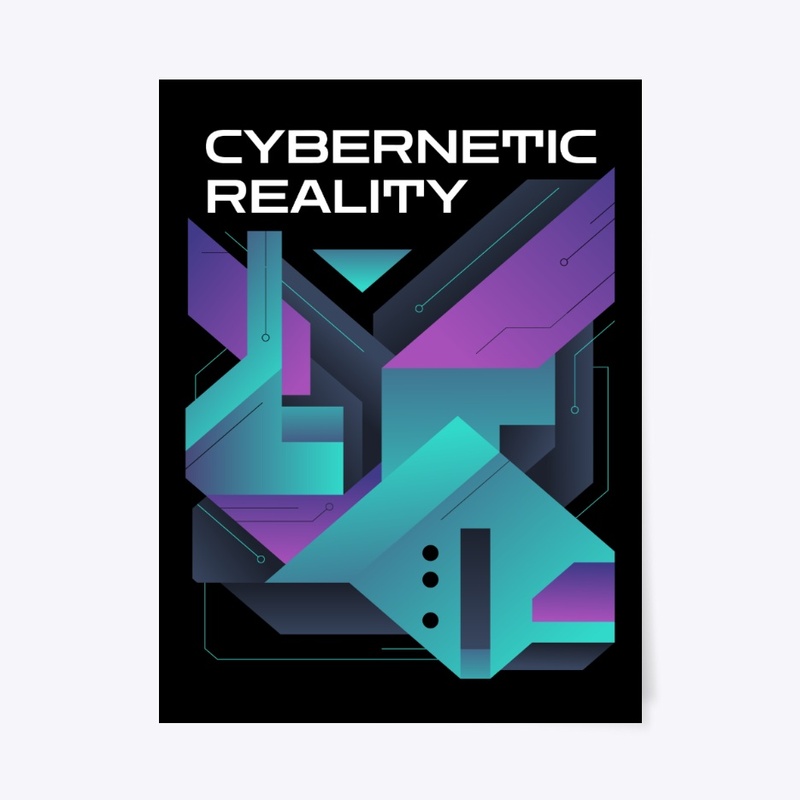 Cybernetic Reality Gradient Street Wear
