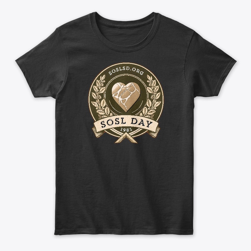 SOSL day womens tee in sepia V1