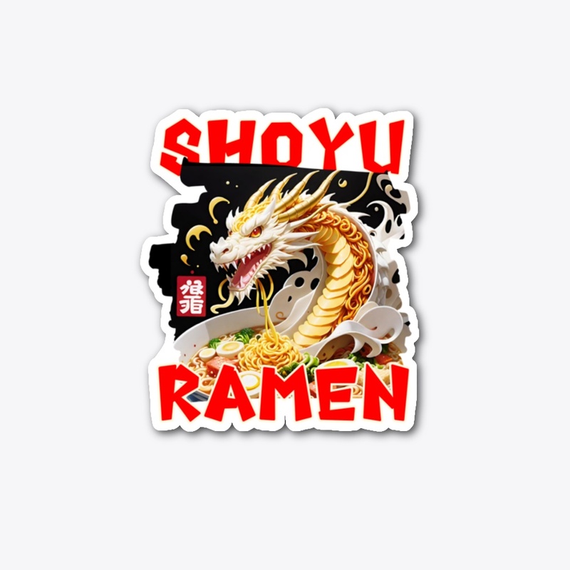 Year of the Dragon funny noodle graphic