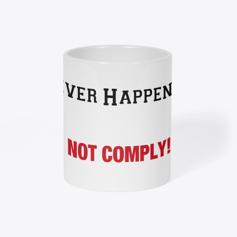 Whatever Happens Next  White T-Shirt Right