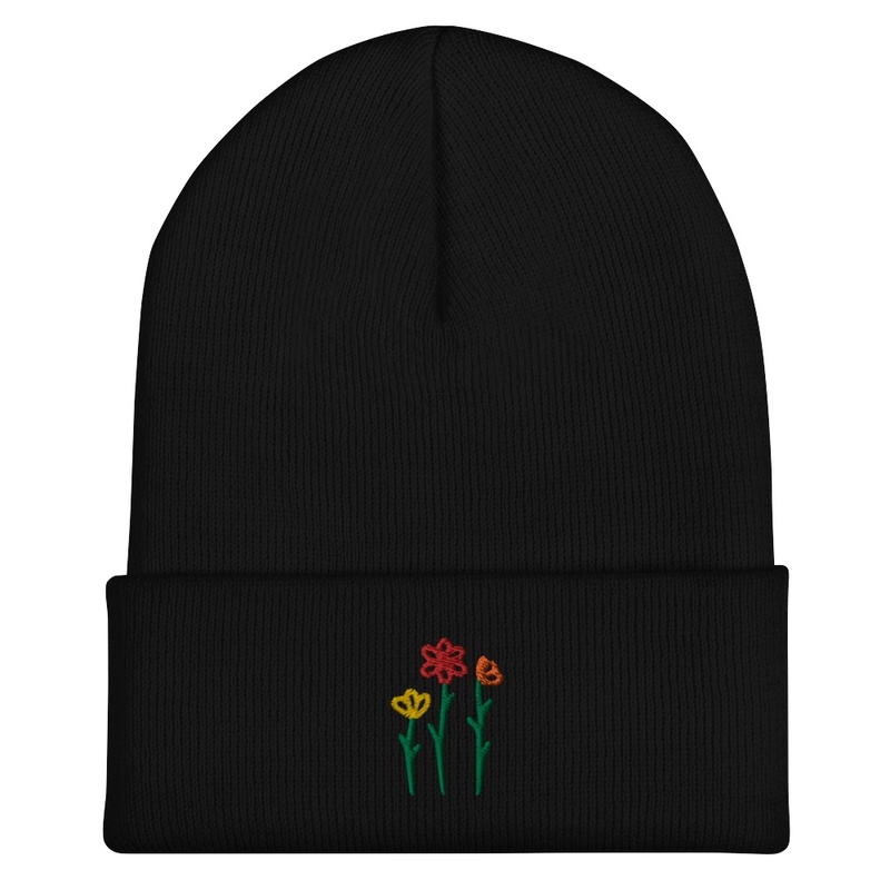 flower beanie