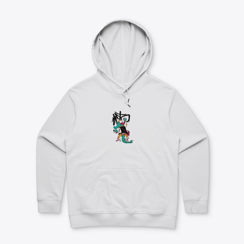 Graffiti crocodile