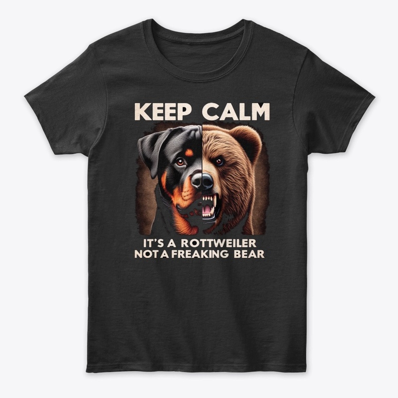 It's a Rottweiler Not a Bear