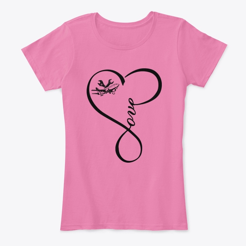 Love Aircraft Mechanic Shirt