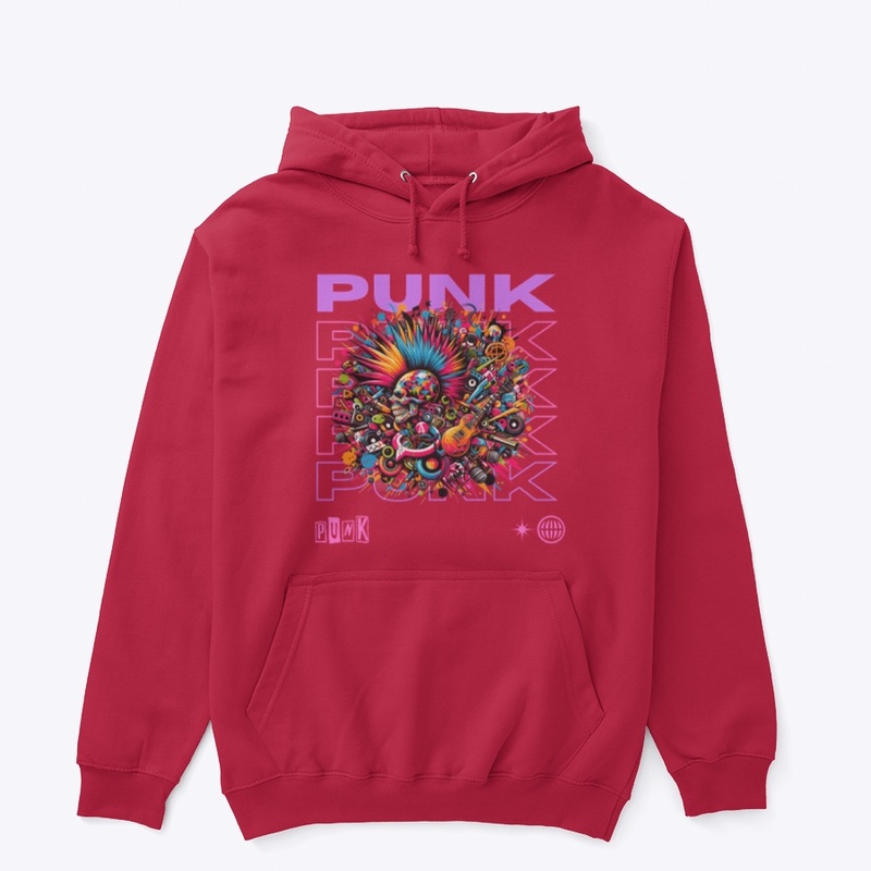 Punk Pullover Hoodie