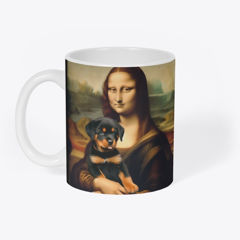 Rottweiler Puppy & Monalisa