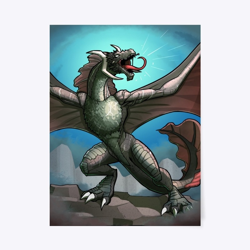 Symbiote Wyvern POSTER