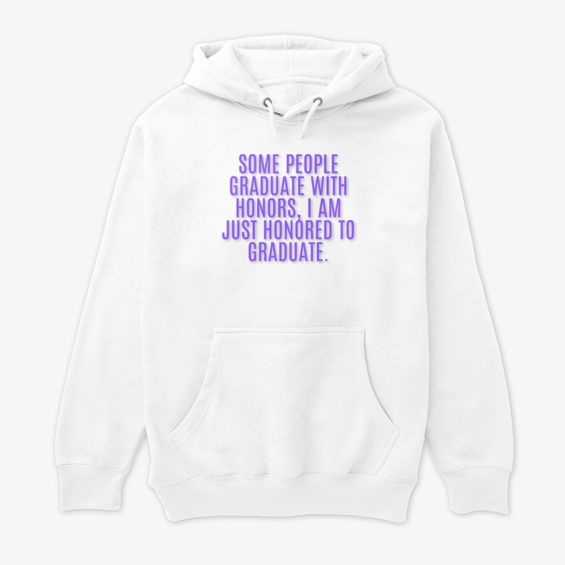 Honored to Graduate Funny T-Shirt Design