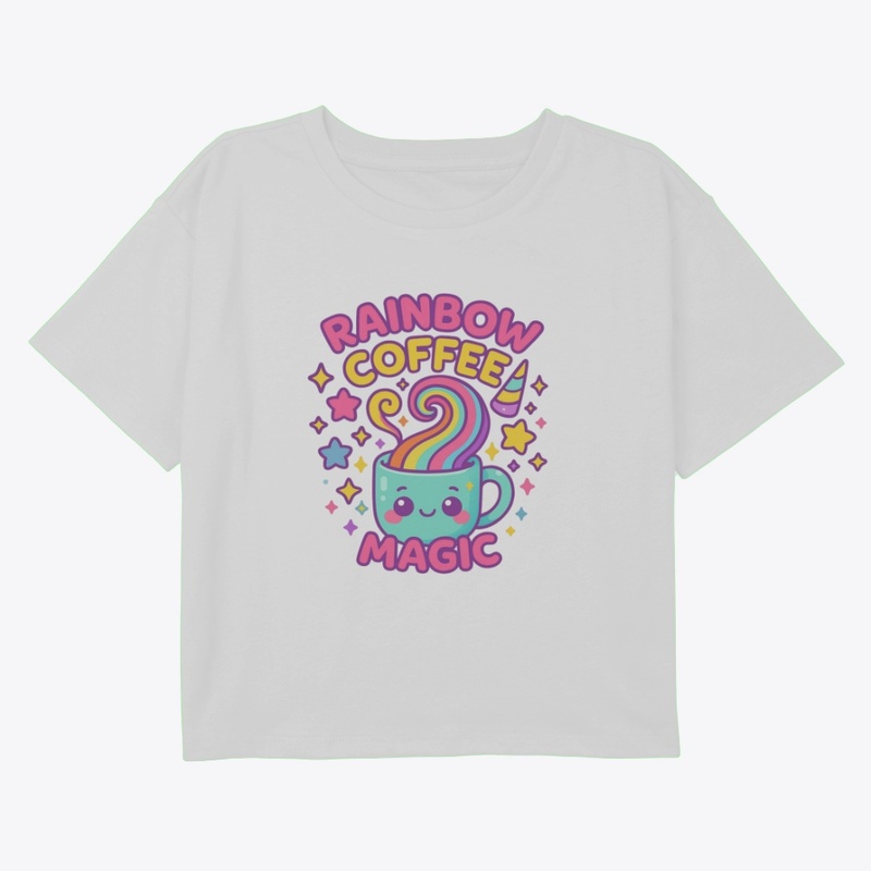 Rainbow Coffee Magic