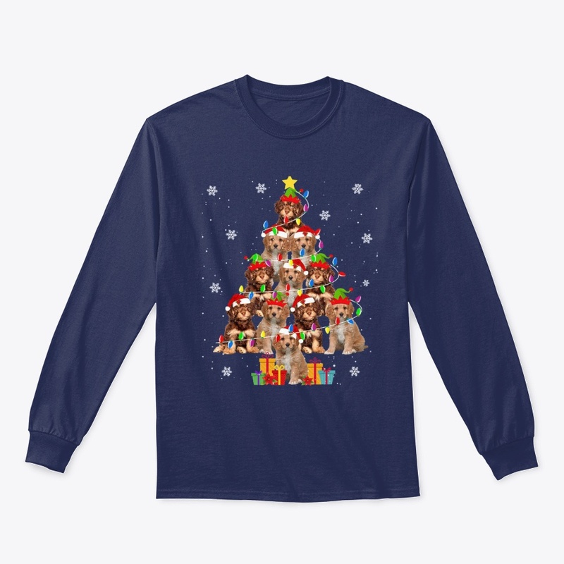 CAVAPOO CHRISTMAS NEW T SHIRT