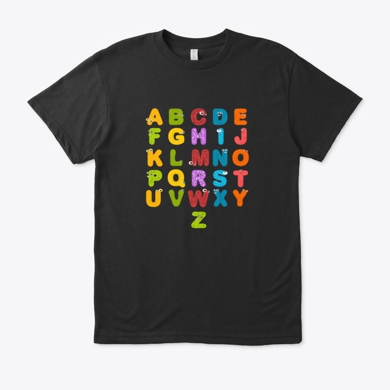 Alphabet Funny t shirts
