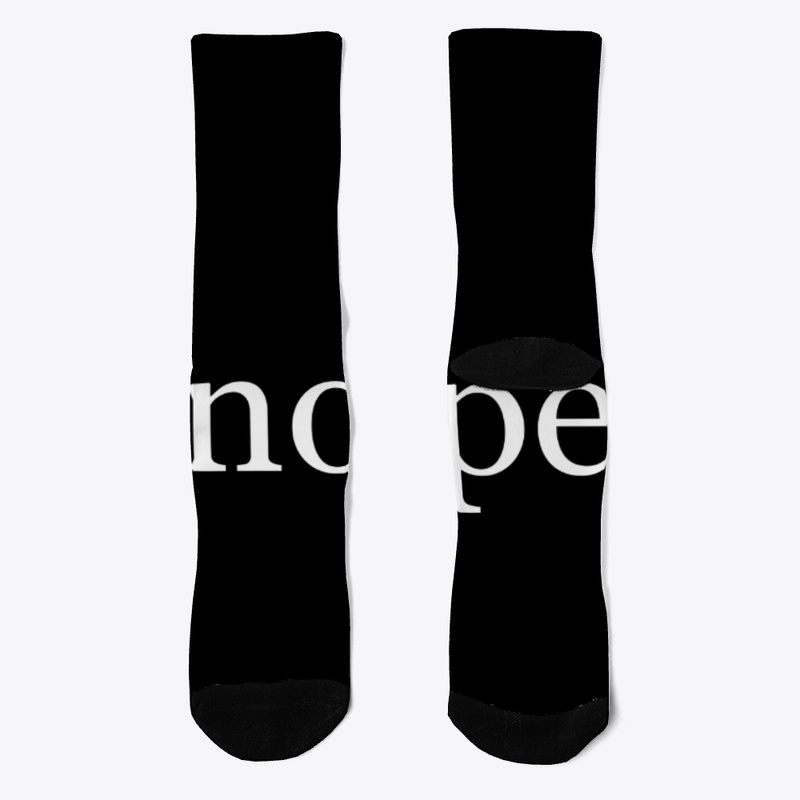 Nope Written in White