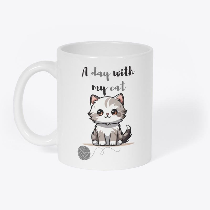 A day with my cat