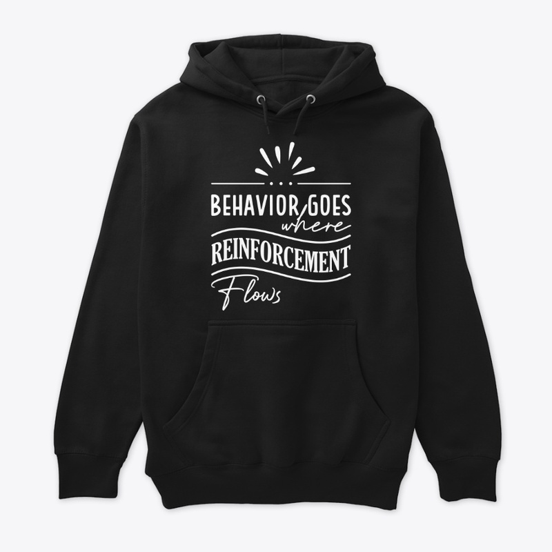 Behavior Goes where Reinforcement Flows