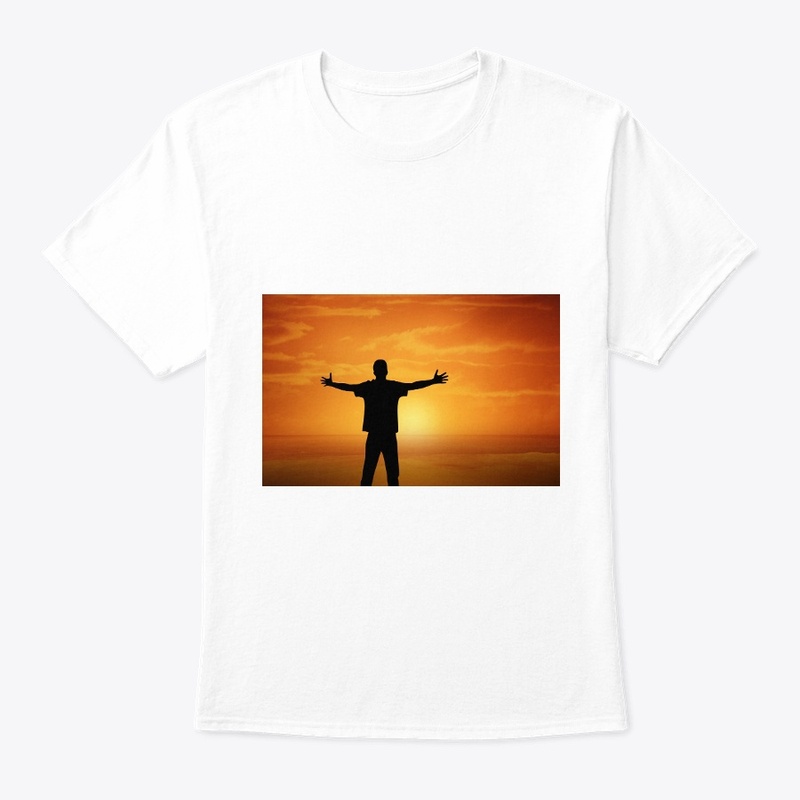 Sunset With Men Print 