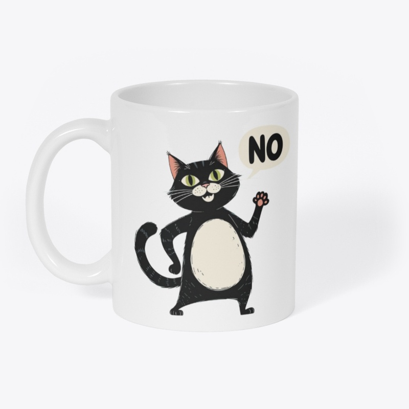 Sassy Black Cat