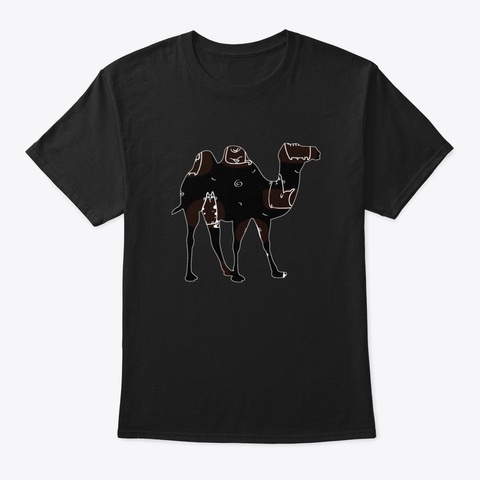 Camel 169 Black T-Shirt Front
