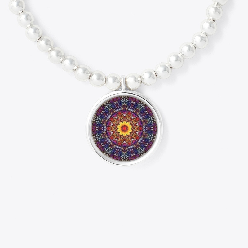 Blue Red Purple Kaleidoscope