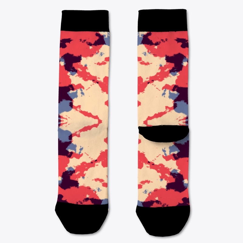 Colorful Abstract Ink Blot Rorschach