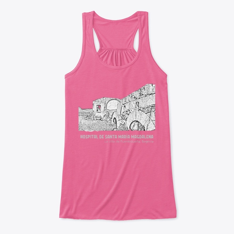 Hospital Magdalena en ruinas de pueblo 