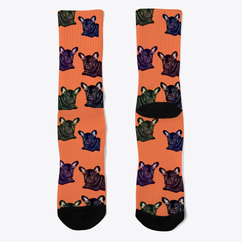 French bulldog socks.Dog socks