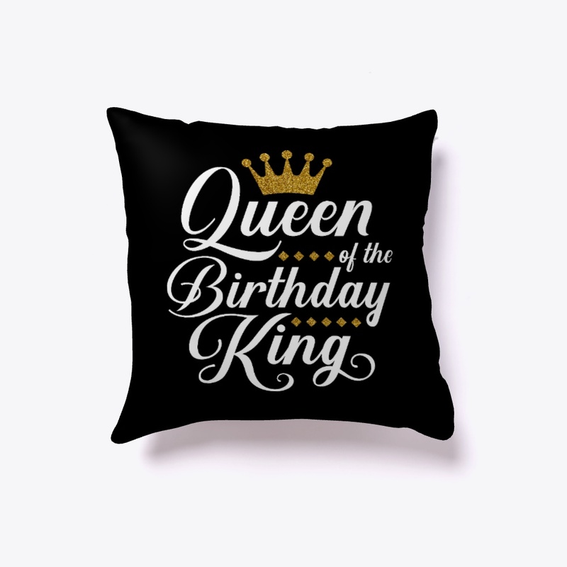 Queen Of The Birthday King Gold Crown