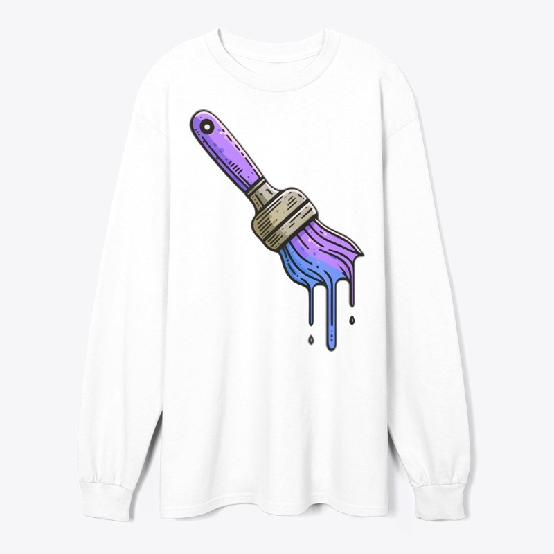DRIPPING ARTIST PAINTBRUSH