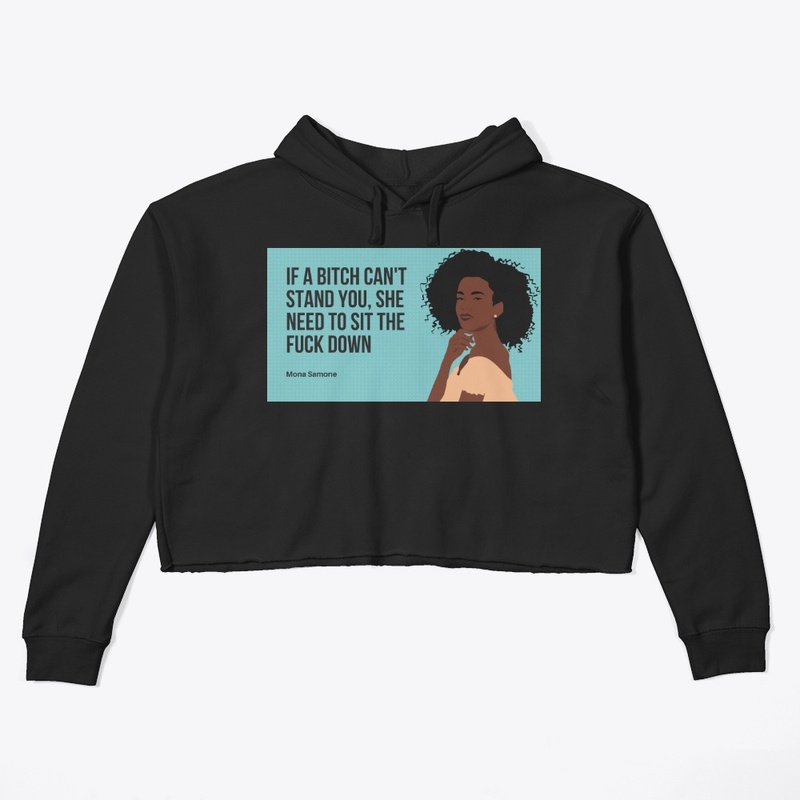 If a BITCH! (Blue Background)