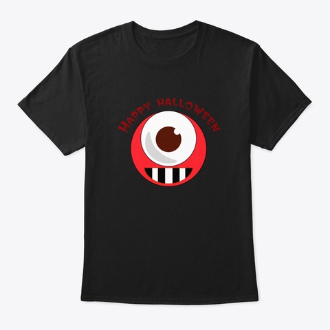 Shirt Funny Halloween 2019 Black T-Shirt Front