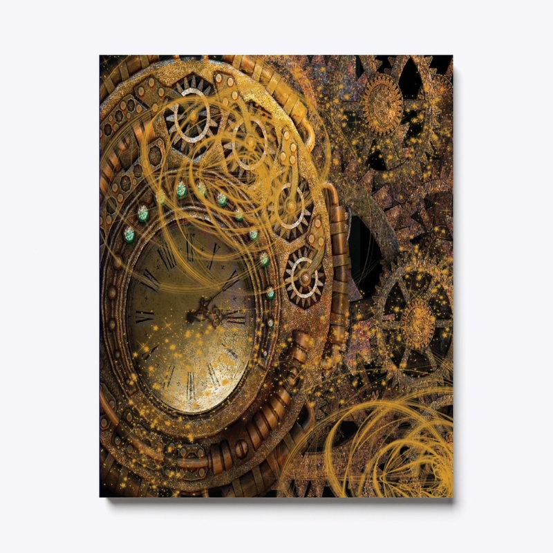 Steampunk Clock Design