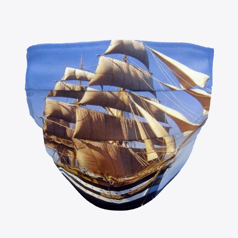 Tall Ship Cloth  Mask
