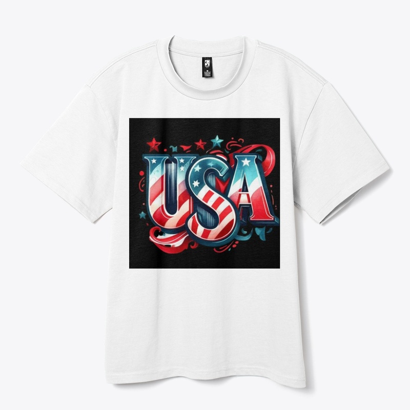 USA t shirt on top selling 