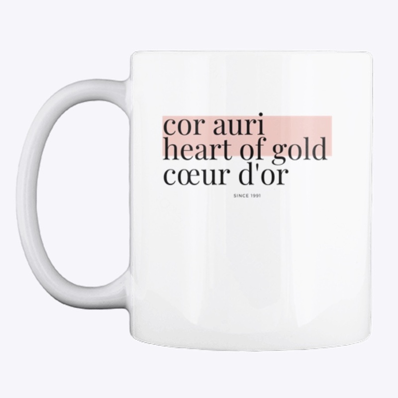 Heart of Gold Coffee Cup