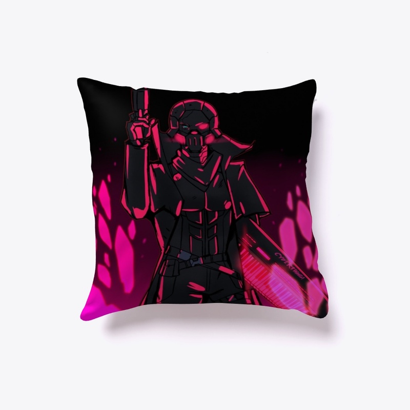 Pillow with CYBERTHING!