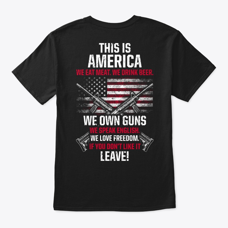 PATRIOTIC - WE OWN GUNS M 0055